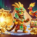 LU88 spins into action with a vibrant 3D casino illustration featuring treasures and exciting slots.