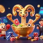Engage with tx88's vibrant 3D casino scene featuring lively characters and crypto elements.