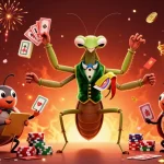 Experience the excitement of BL555 with a vibrant 3D casino scene showcasing gaming elements and rich visuals.