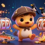 da88i showcases an exciting casino scene with a whimsical Loch Ness monster and vibrant slot reels.