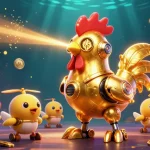 Engage with giải mã nhà cái in this vibrant 3D casino scene showcasing arcade machines and playful characters.
