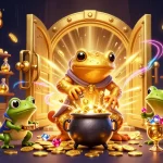 Engage in thrilling action at 28bet8 with gold coins and magical elements from a dazzling casino adventure.
