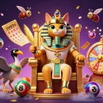 Experience the magic of 23win with this vibrant lottery scene featuring colorful elements.