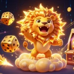 Experience thrilling spins at open88 with vibrant slot elements and golden dice in action!