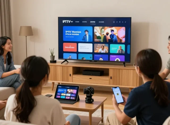 Local IPTV UK services showcased in a community-driven environment, trusted provider assisting nearby households with quality streaming solutions.
