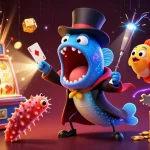 Experience thrilling gameplay at KU88 with a vibrant casino illustration bursting with excitement.