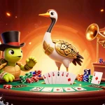 Engage in thrilling action with đại phát tài, showcasing vibrant 3D characters and casino elements.