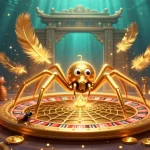 Engage in thrilling gameplay at King88 with a dynamic scene featuring animated characters in an interactive casino setting.