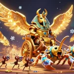 Engage with exhilarating gameplay at ok88 fit, where scarab heroes and golden tokens animate in a rich 3D casino world.