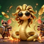 Engage with MAN88 in a vibrant 3D casino world of luck and strategy, showcasing lively characters and thrilling action.