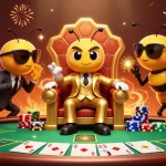 Engage in thrilling rounds at 8vbet with colorful poker chips and an exciting casino atmosphere.