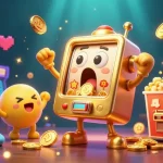 one88 slot machine hitting the jackpot with cheering baby slots and golden kernels popping