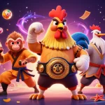 Experience the thrills of neko may mắn in a vibrant 3D casino scene with exciting lottery elements and dynamic characters.