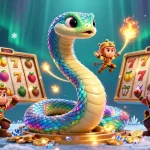 Experience the vibrant world of 98winlive with a thrilling monkey king amidst dazzling casino elements.