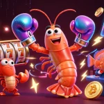Experience situs 5k with slot games and vibrant crypto elements in an animated 3D scene.