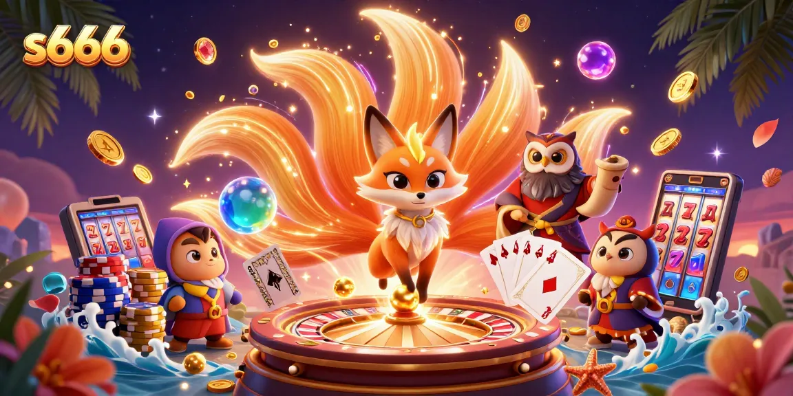 Experience thrilling gameplay at s666 with captivating characters, vibrant casino elements, and dazzling graphics.