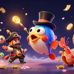 Engage with qs88's exciting luck and prizes in this vibrant online casino illustration.