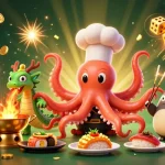 Engage in thrilling gameplay at 888vina with vibrant casino scenes featuring animated characters and dynamic action.