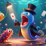 Engage with AO88's magical underwater theme featuring enchanting creatures and vibrant gaming elements.