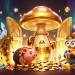 UU88 transports players into a treasure-filled casino magic world with golden and gem-loaded characters.