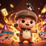 Experience thrilling gaming adventures on pintu888top with joyful characters and vivid casino elements.