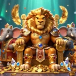 Engage with VJ88's thrilling 3D casino adventure featuring majestic characters and vibrant game elements.