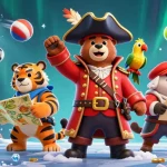 Experience winning moments with okfun in a vibrant casino scene filled with action and excitement.