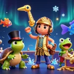 Engage in exciting bắn cá thần long gaming with vibrant sea creatures and rich underwater visuals.