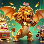 Experience exciting wins at luck8 with a victorious chimera, jackpots, and casino games bursting with color.