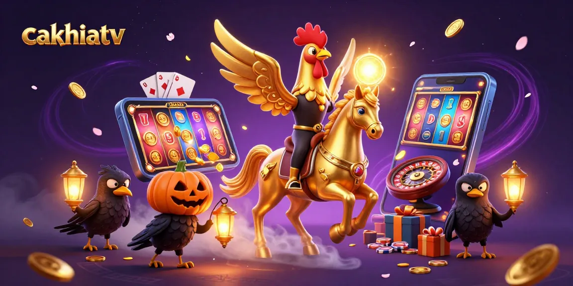 Cakhiatv showcases thrilling live sports action in an engaging 3D casino environment.
