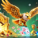 Experience thrilling gameplay with U888 in a vibrant, action-packed casino scene.
