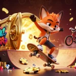 Join the thrill at AF88 with vibrant 3D characters and dazzling casino elements in an exciting digital scene.