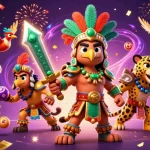 Engage with exciting games at FIVE88 featuring dynamic lottery elements and vibrant characters.