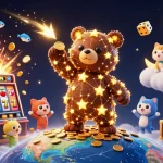 SUNWIN offers an exciting 3D gaming experience with vibrant slot machines and joyful characters.