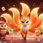 Experience thrilling gaming excitement at phjoin with a vibrant 3D illustration featuring lively characters and casino elements.