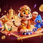 Experience thrilling gameplay at mb88app with a vibrant trading scene featuring captivating casino elements.