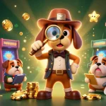 Experience winning strategies at 789F as the detective uncovers treasures in a vibrant casino scene.