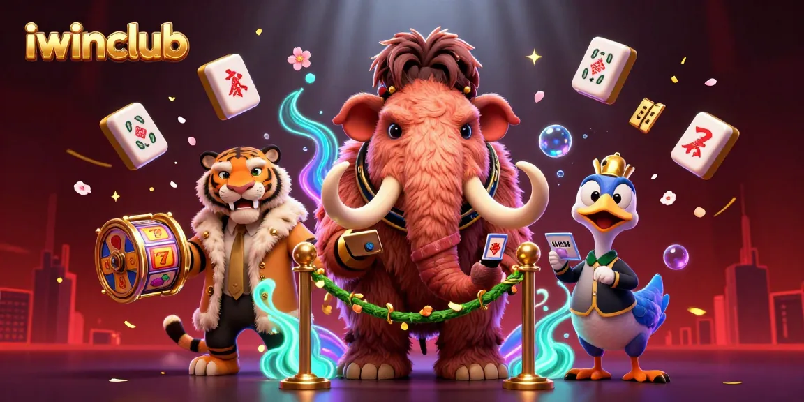 Experience the thrill with iwinclub's vibrant casino scene featuring engaging characters and dynamic elements.