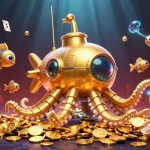 Engage with link judi bola through a vibrant 3D scene of underwater adventure filled with treasures.