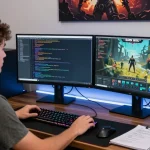 Gathering Macro for Dark War Survival gaming setup with automation scripts and strategy notes