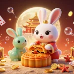 Experience winning strategies with MAN88 in this vibrant moonlit casino scene.