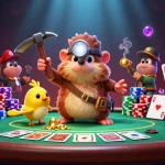 Join the excitement at FIVE88 with thrilling poker scenes and vibrant 3D illustrations!