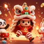 Experience the excitement of tx88 with vibrant casino-themed 3D illustration showcasing luck and joy.