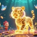 Engage with the general blog exploring vibrant casino scenes featuring digital slot elements and neon characters.