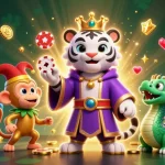 Experience thrilling games on 399bet with engaging characters and vibrant casino elements.