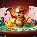 Engage in thrilling casino adventures with 555win’s vibrant gaming scene featuring poker elements and treasure hunting.
