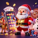 Join the excitement at 88vv with Santa and friends celebrating jackpot slots!
