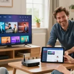 Trusted British IPTV service provider assisting local customers with IPTV setup