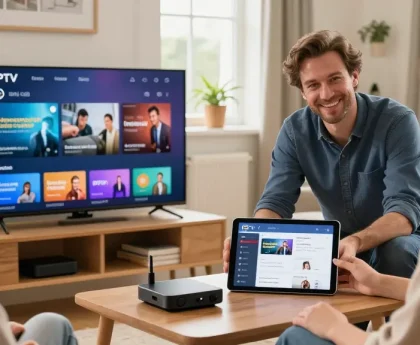 Trusted British IPTV service provider assisting local customers with IPTV setup