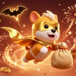 Experience thrilling online gaming action at VIN88 with the superhero dog and hamster duo.